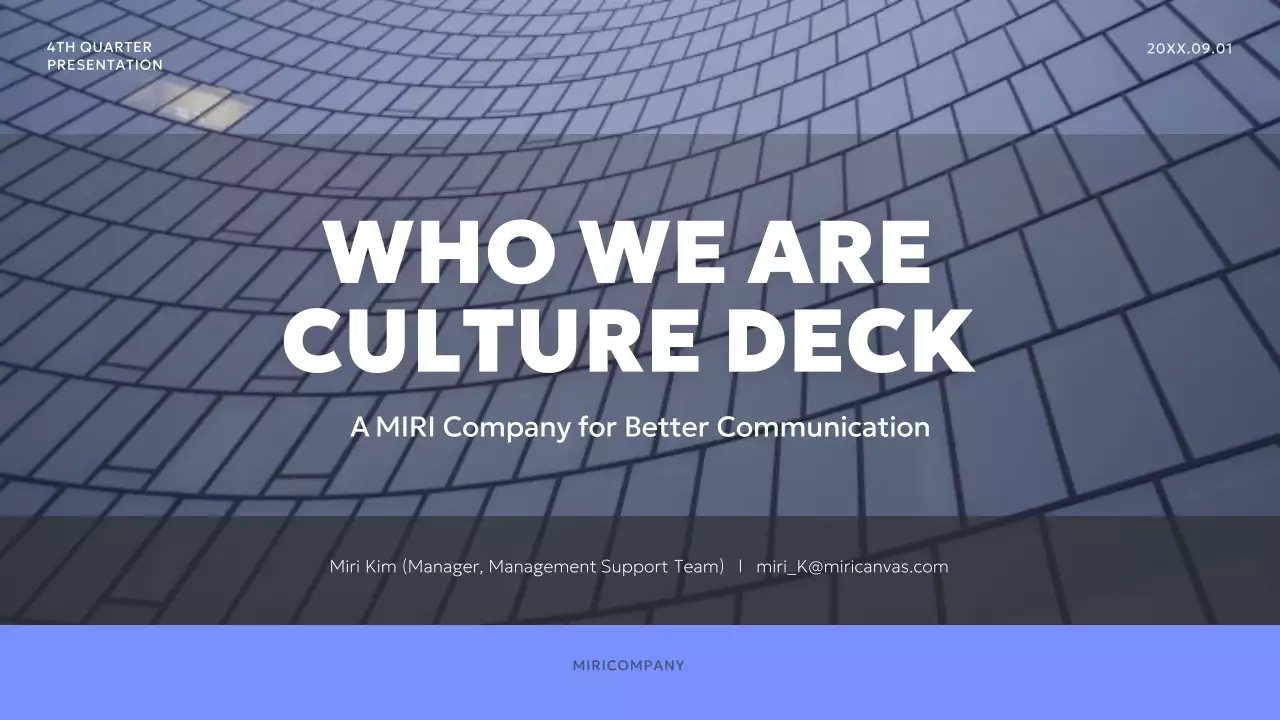 Grey Modern Company Presentation