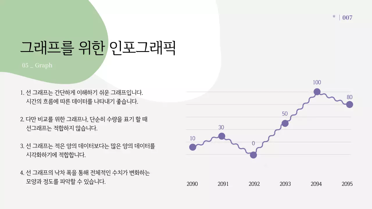 연보라 심플 안내 프레젠테이션