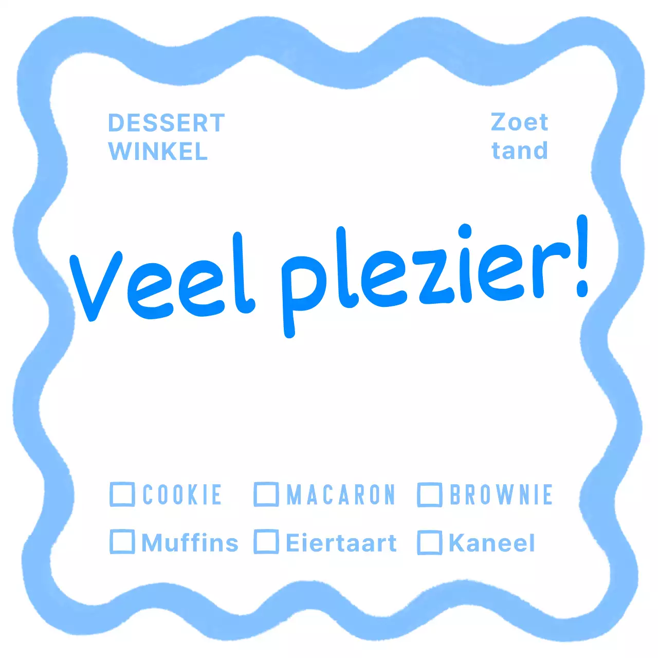 Levendige verpakking in Franse stijl