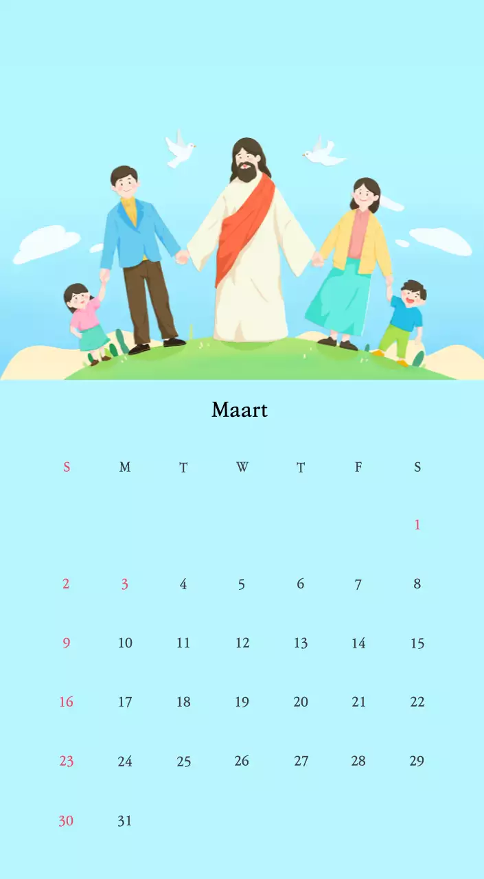 Warme kleurenKerken met schattige illustraties