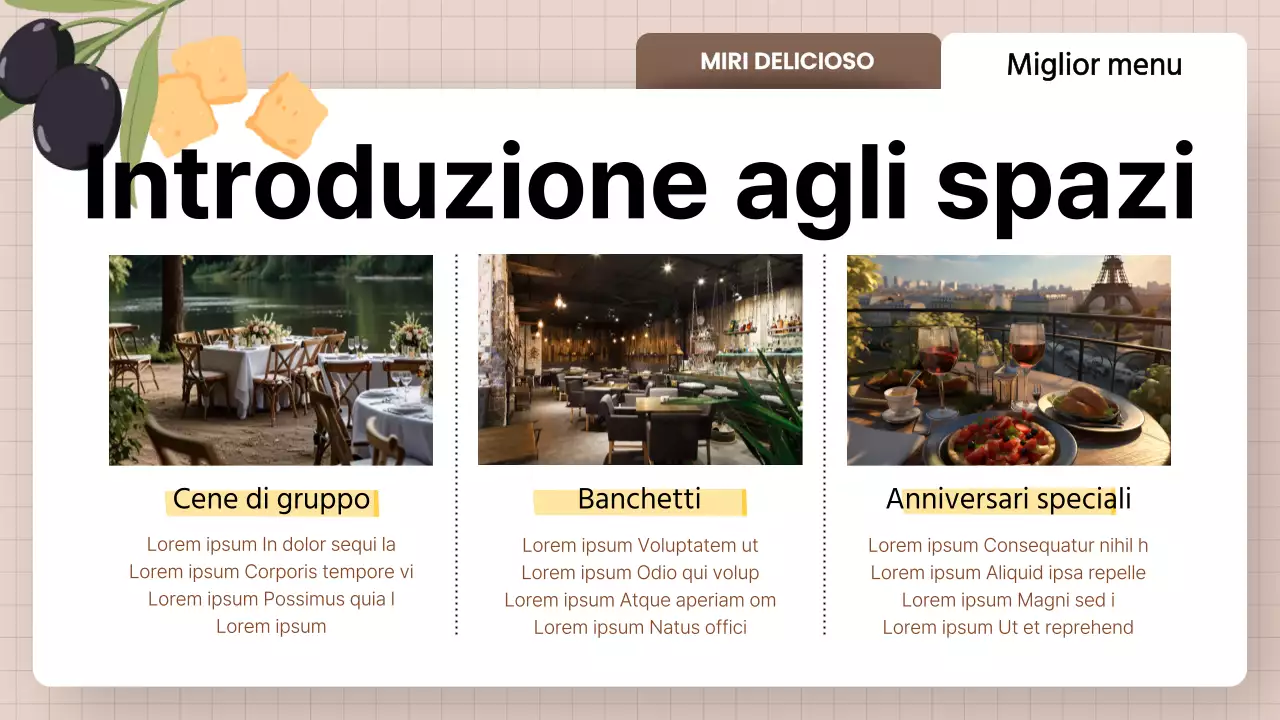 Promuovere i prodotti per la ristorazione gialla e pulita