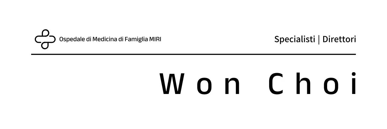 Cartellini ospedalieri a linee semplici