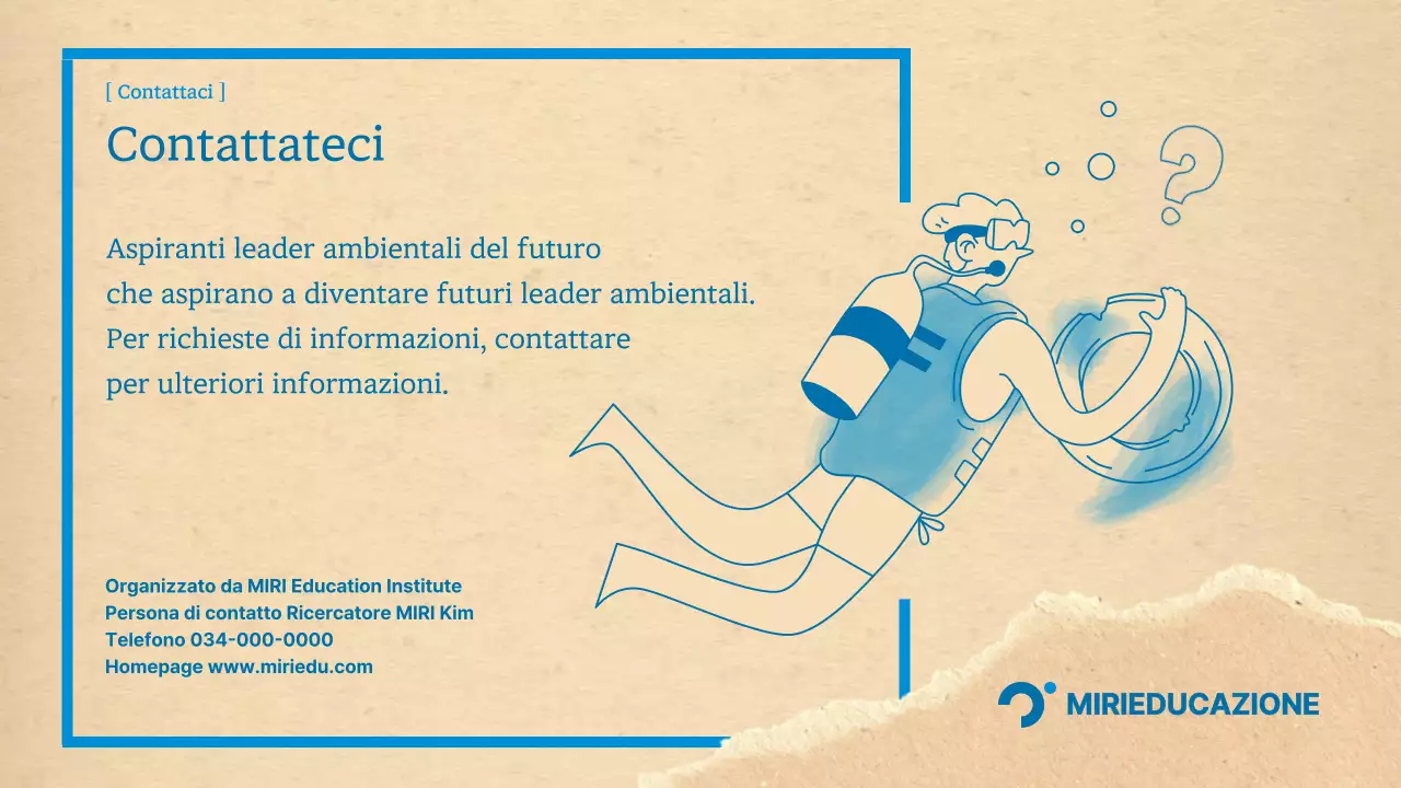 Mappatori ambientali puliti, blu e marroni