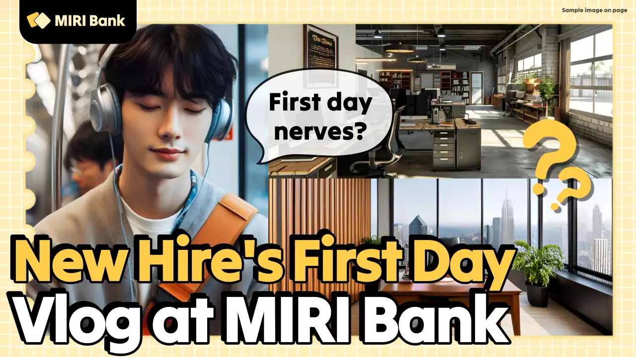 Yellow Modern Office Vlog YouTube Thumbnail