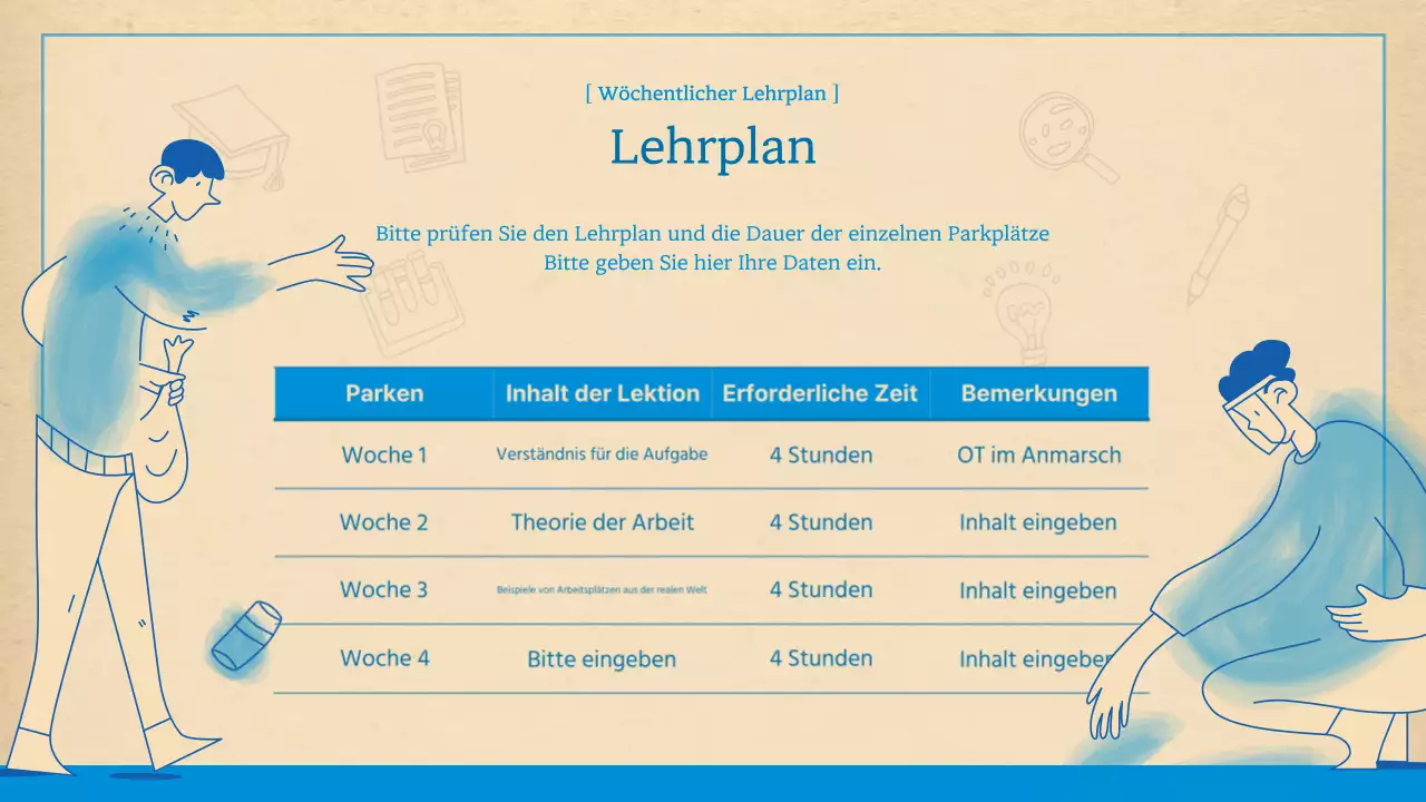 Saubere, blaue und braune Umweltkartierer