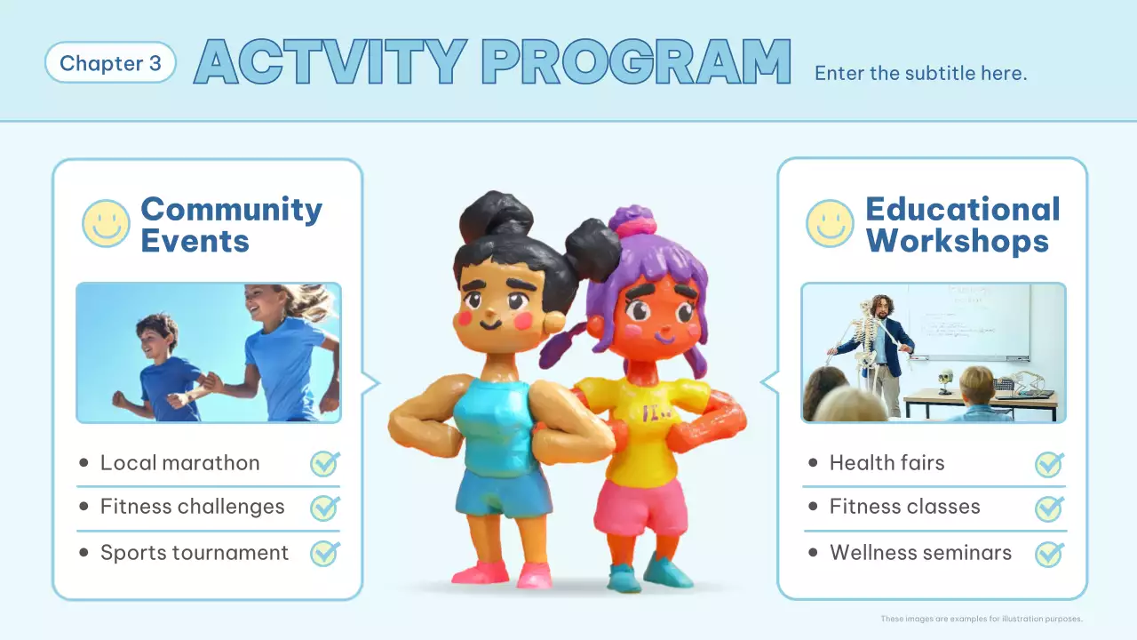 Blue Creative Children Guideline Presentation