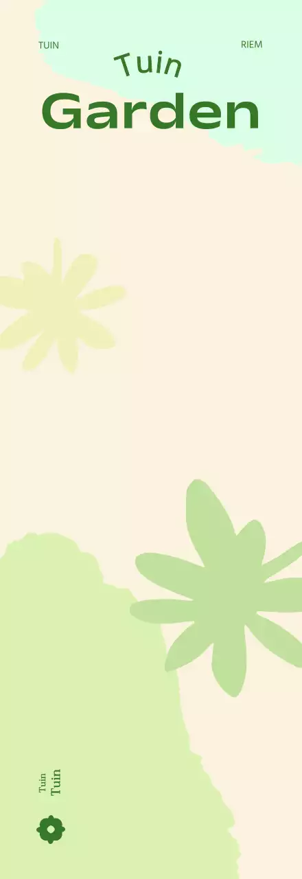 Eco-vriendelijke botanische tuin wallpaper voor telefoon riem goodies