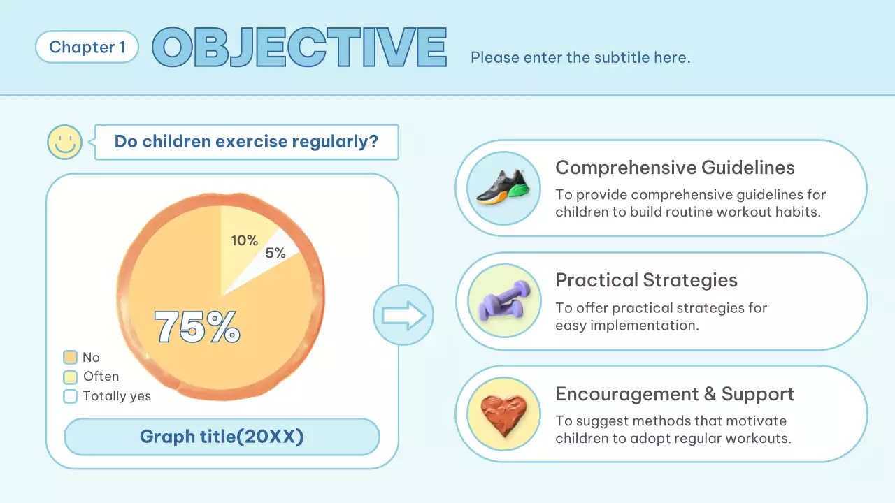 Blue Creative Children Guideline Presentation