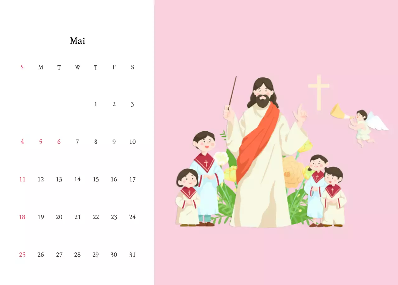 Des églises aux couleurs chaudes et des illustrations mignonnes