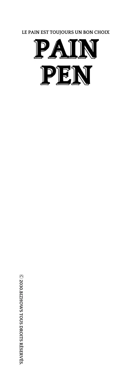 Fond d'écran de la boulangerie Ticket Pen Merchandise