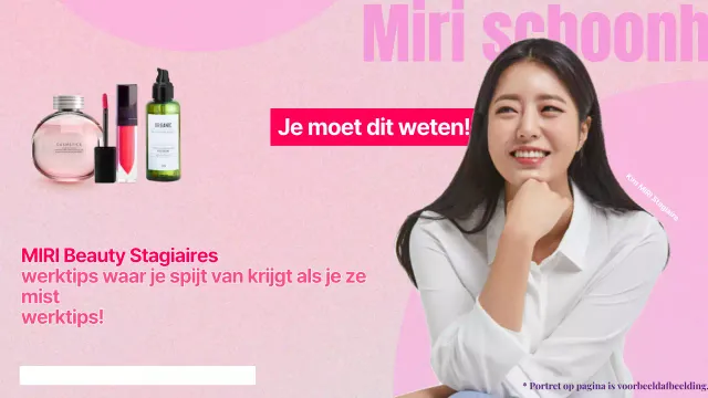 Roze Opgeruimd Werktips advertentie