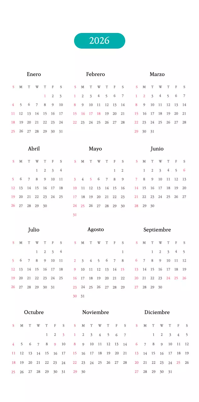 Colores cálidosIglesias con simpáticas ilustraciones