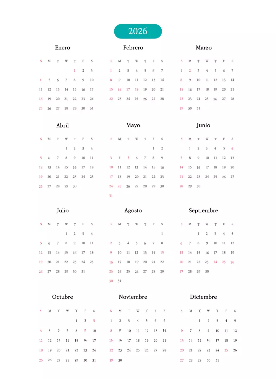 Colores cálidosIglesias con simpáticas ilustraciones