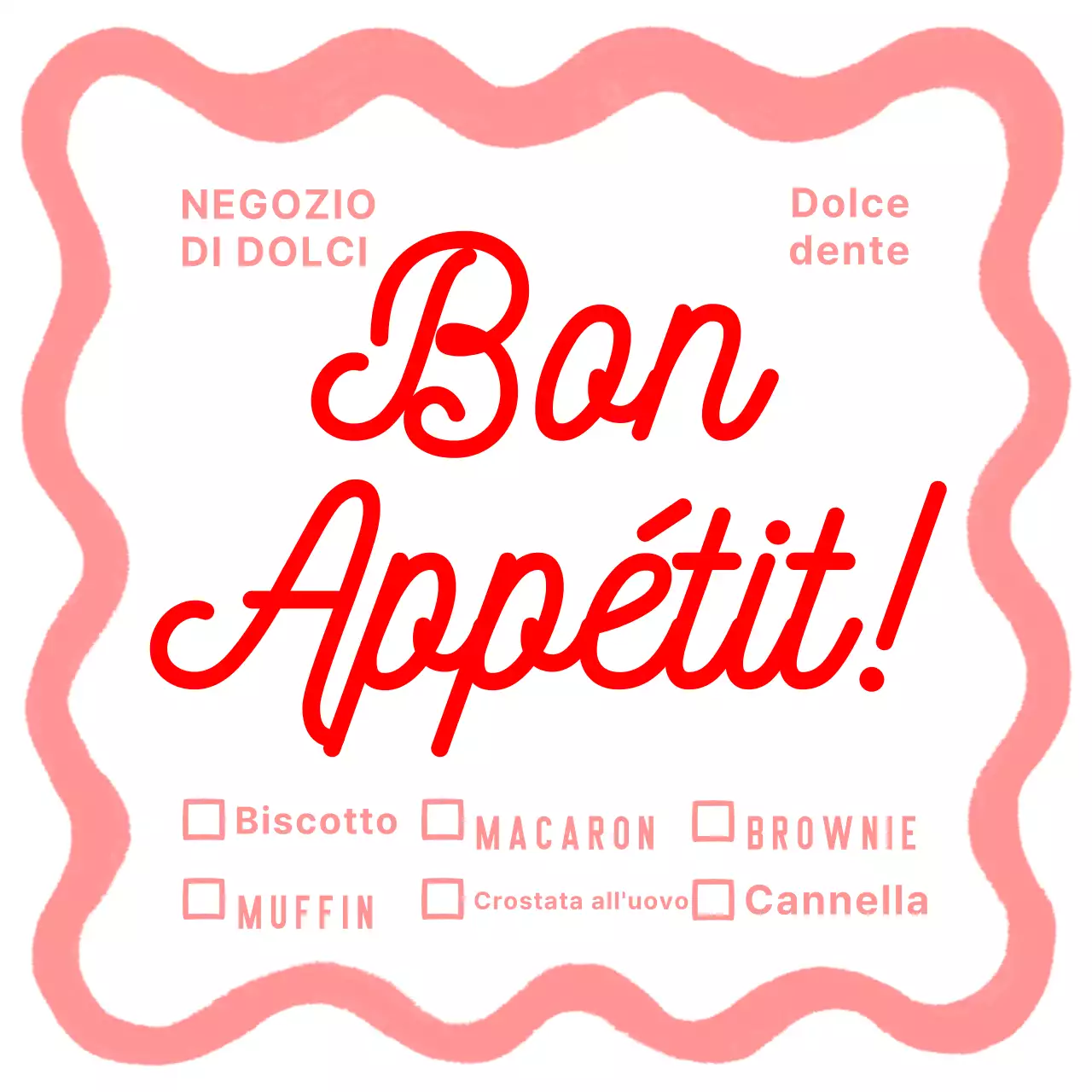 Confezione vivace alla francese