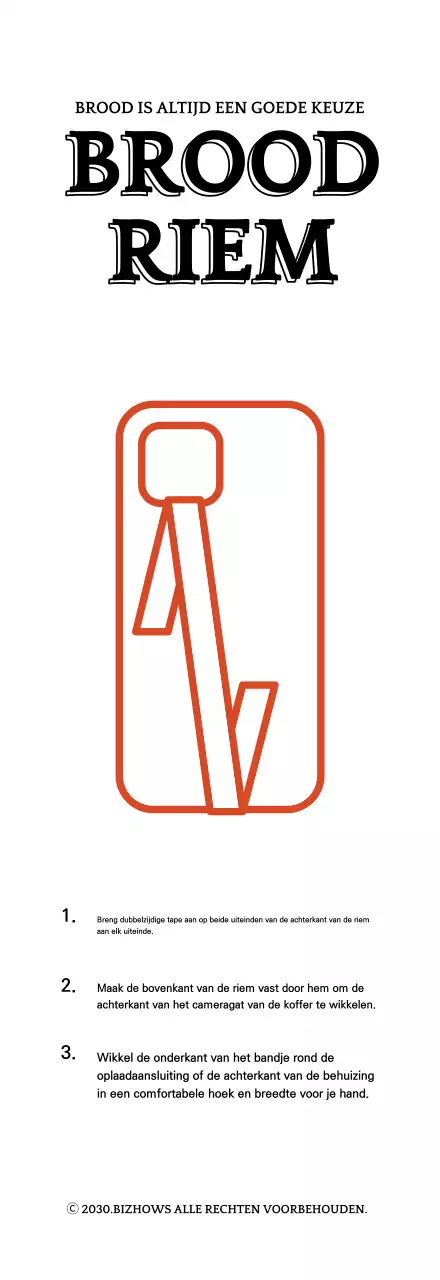 Bakkerij Ticket Telefoon Riem Merchandise Behang