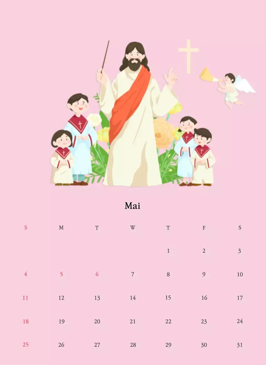 Des églises aux couleurs chaudes et des illustrations mignonnes