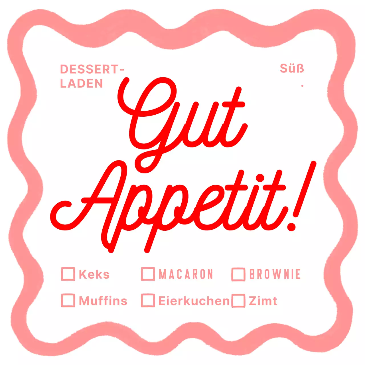 Lebendige Verpackung im französischen Stil