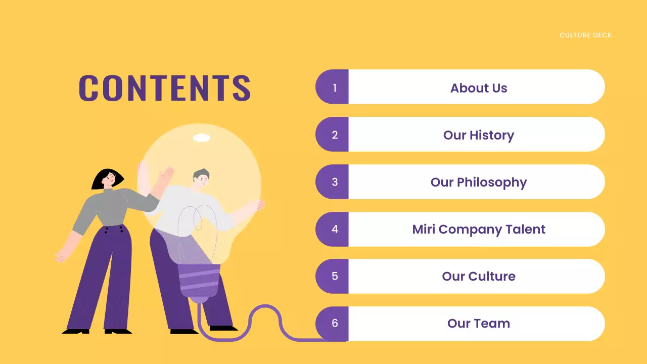 Yellow Modern Work Guide Presentation