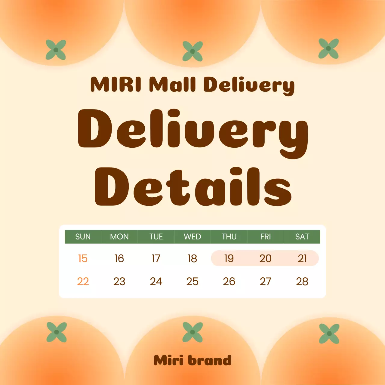 Yellow Retro Fall Promotion Instagram Carousel