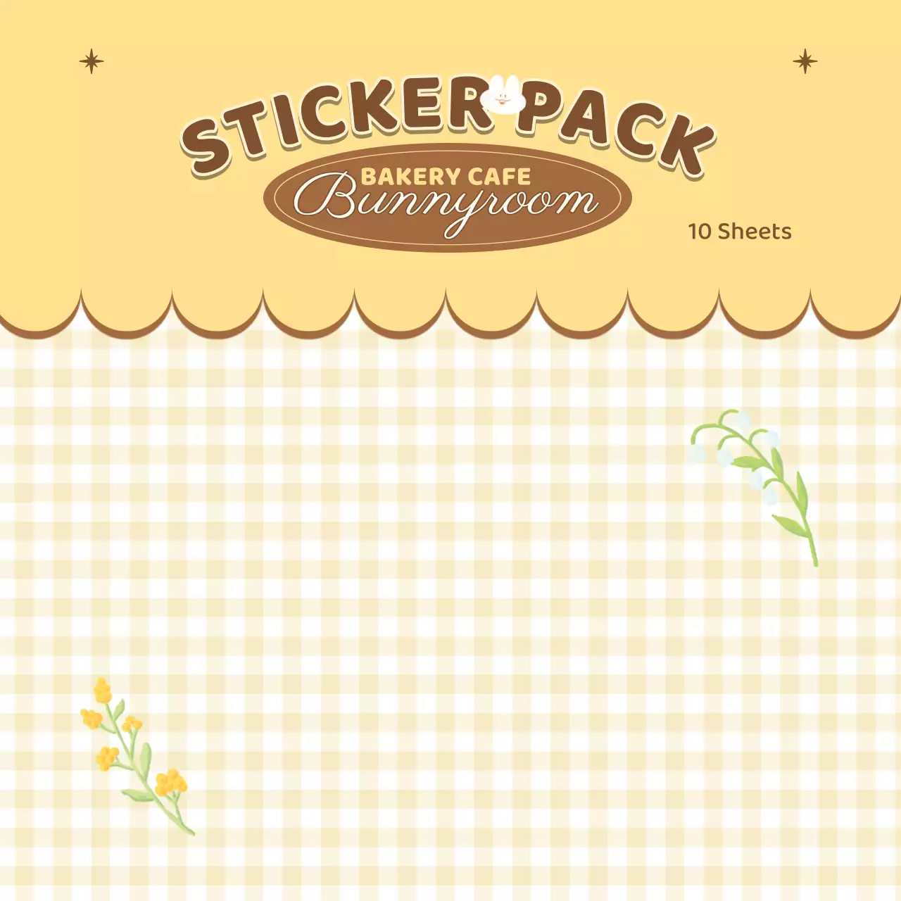 Ilustrasi pensil berwarna lucu ilustrasi paket stiker roti stiker wallpaper