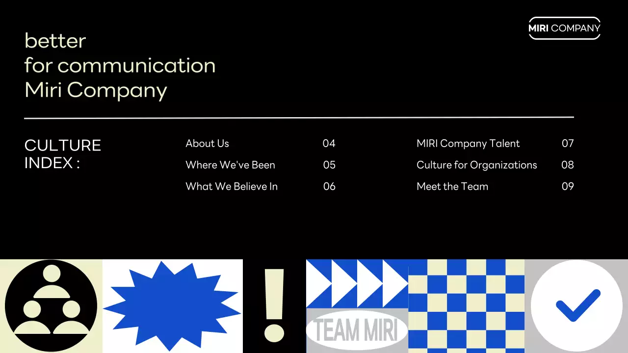 베이지 모던 커뮤니케이션 가이드 프레젠테이션