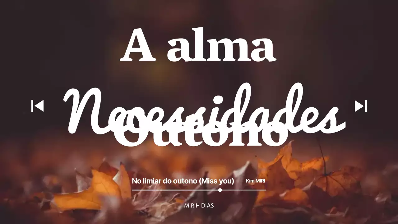 Miniatura da lista de reprodução castanha vintage de outono
