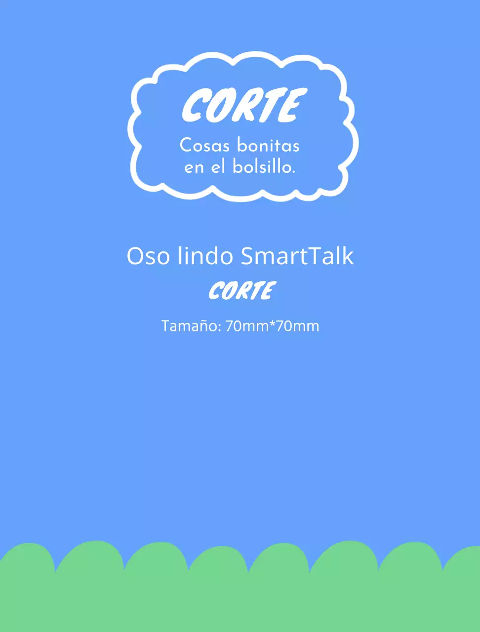 Bonito papel pintado azul de SmartTalk