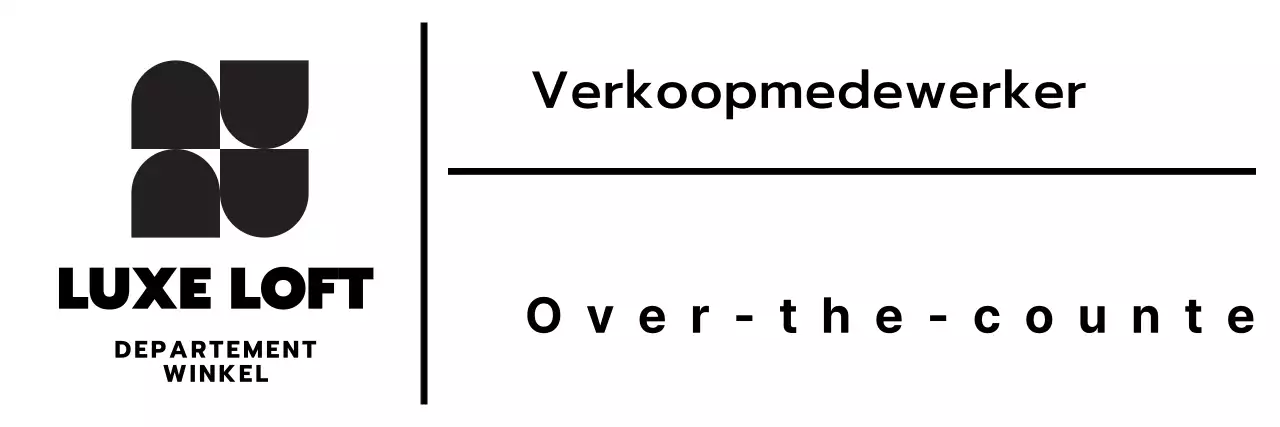 Raster warenhuisnaamplaatjes in rechte lijn