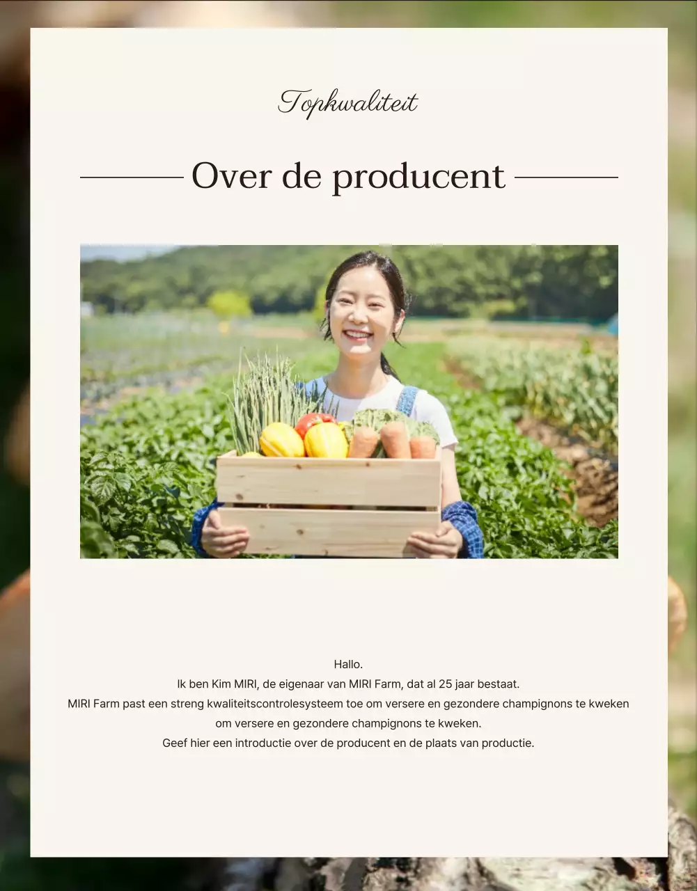 Bruine, nette shiitake champignons ad