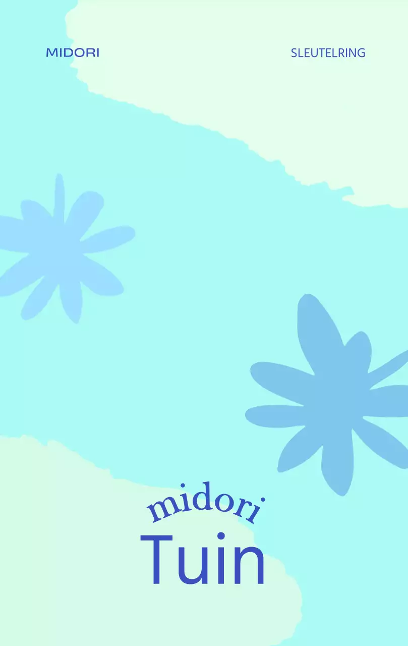 Sleutelhanger merchandise achtergrond van een milieuvriendelijke botanische tuin