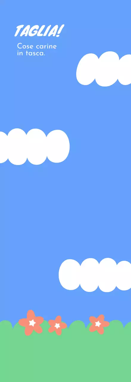 Carina la carta da parati lunga a forma di puntello in blu