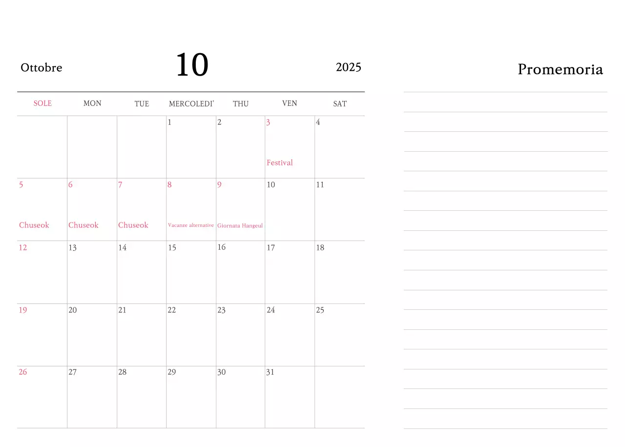 Colori caldiChiese con simpatiche illustrazioni