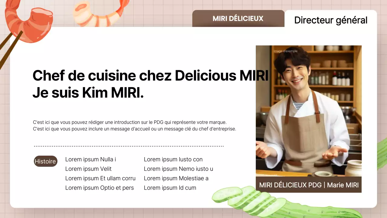 Promouvoir les produits jaunes pour restaurants