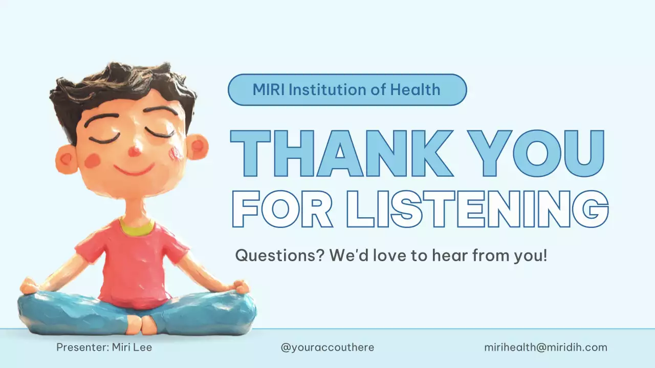 Blue Creative Children Guideline Presentation