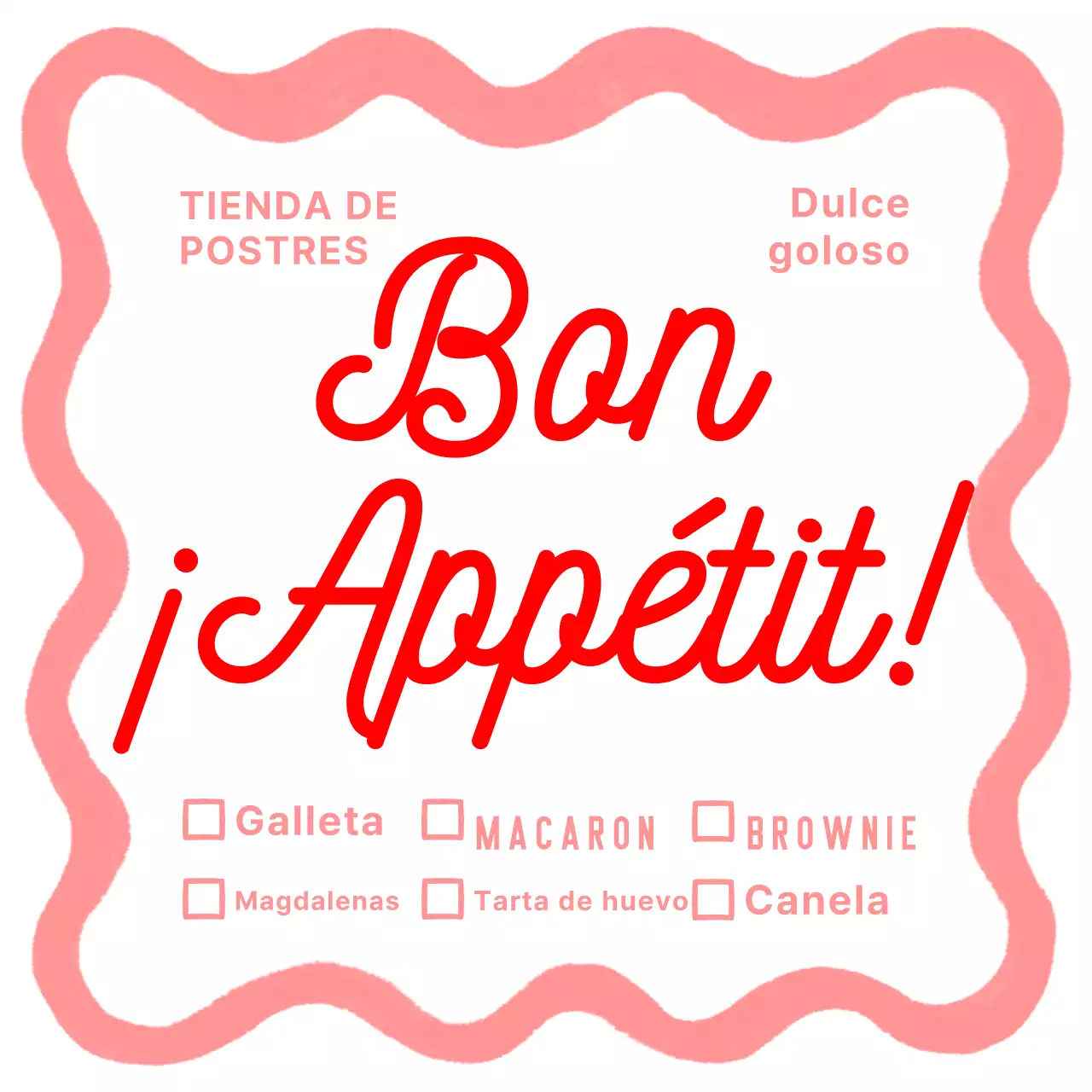 Envase vívido a la francesa