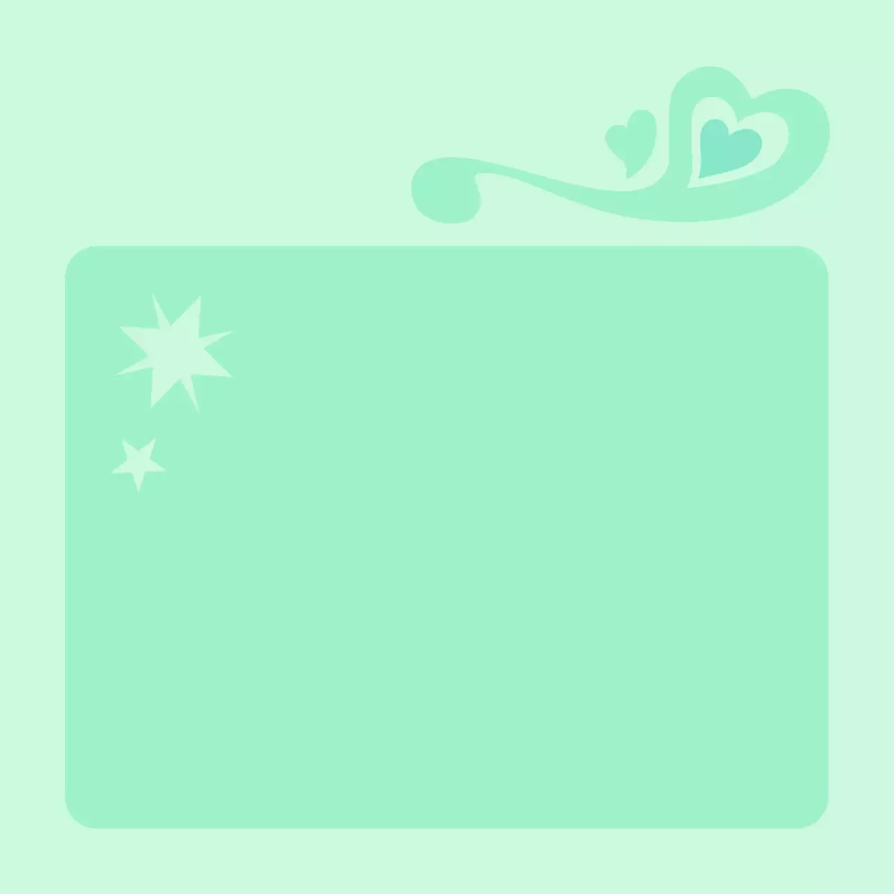 Pastellfarbene, kitschige Requisiten-Tapete