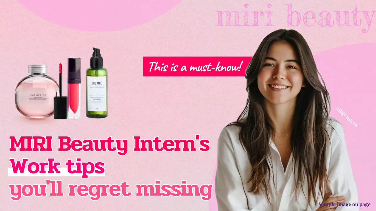 Pink Trendy Beauty Guide YouTube Thumbnail