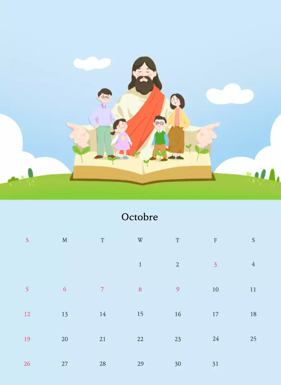 Des églises aux couleurs chaudes et des illustrations mignonnes