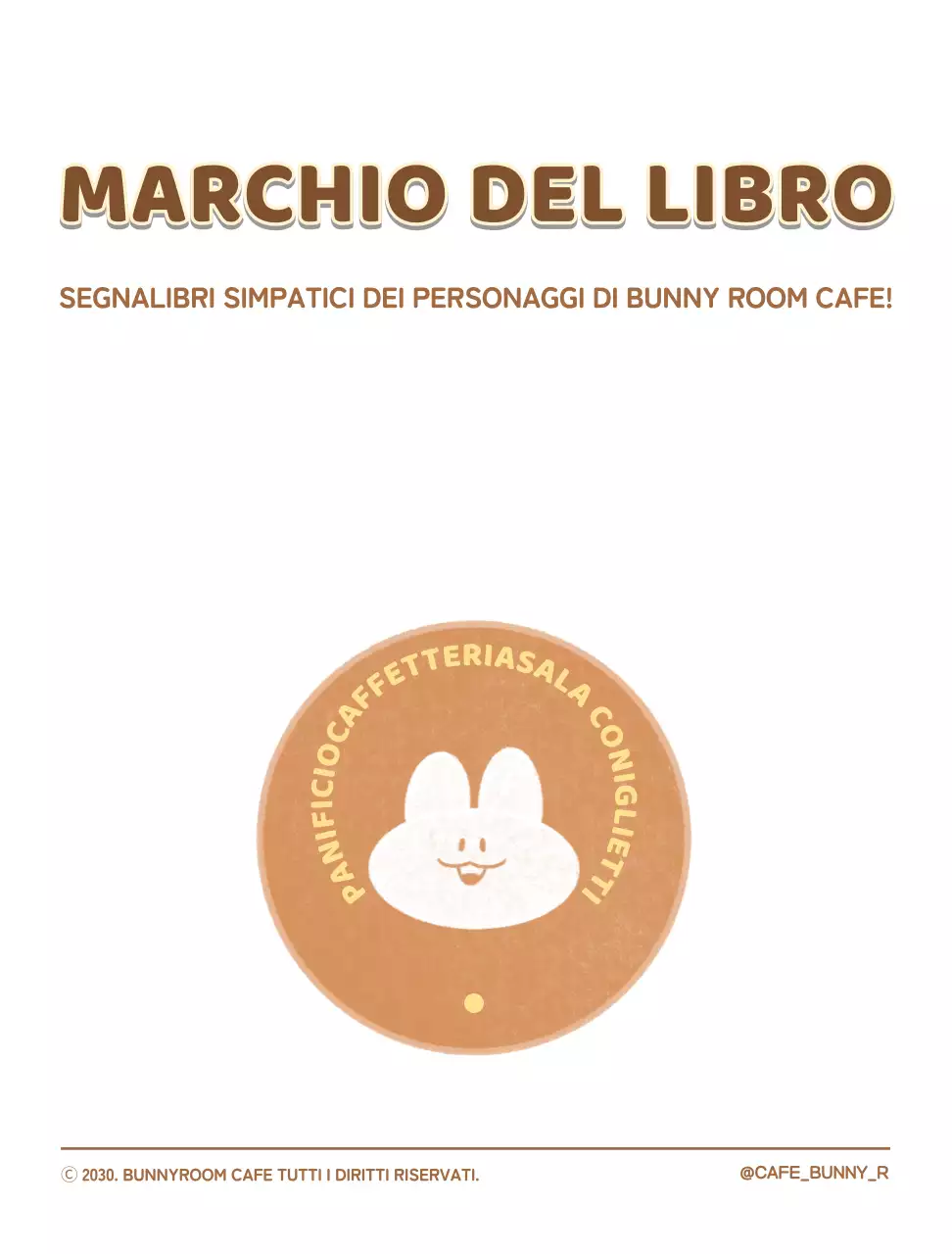 Graziosa illustrazione a matita colorata di un segnalibro per panetteria