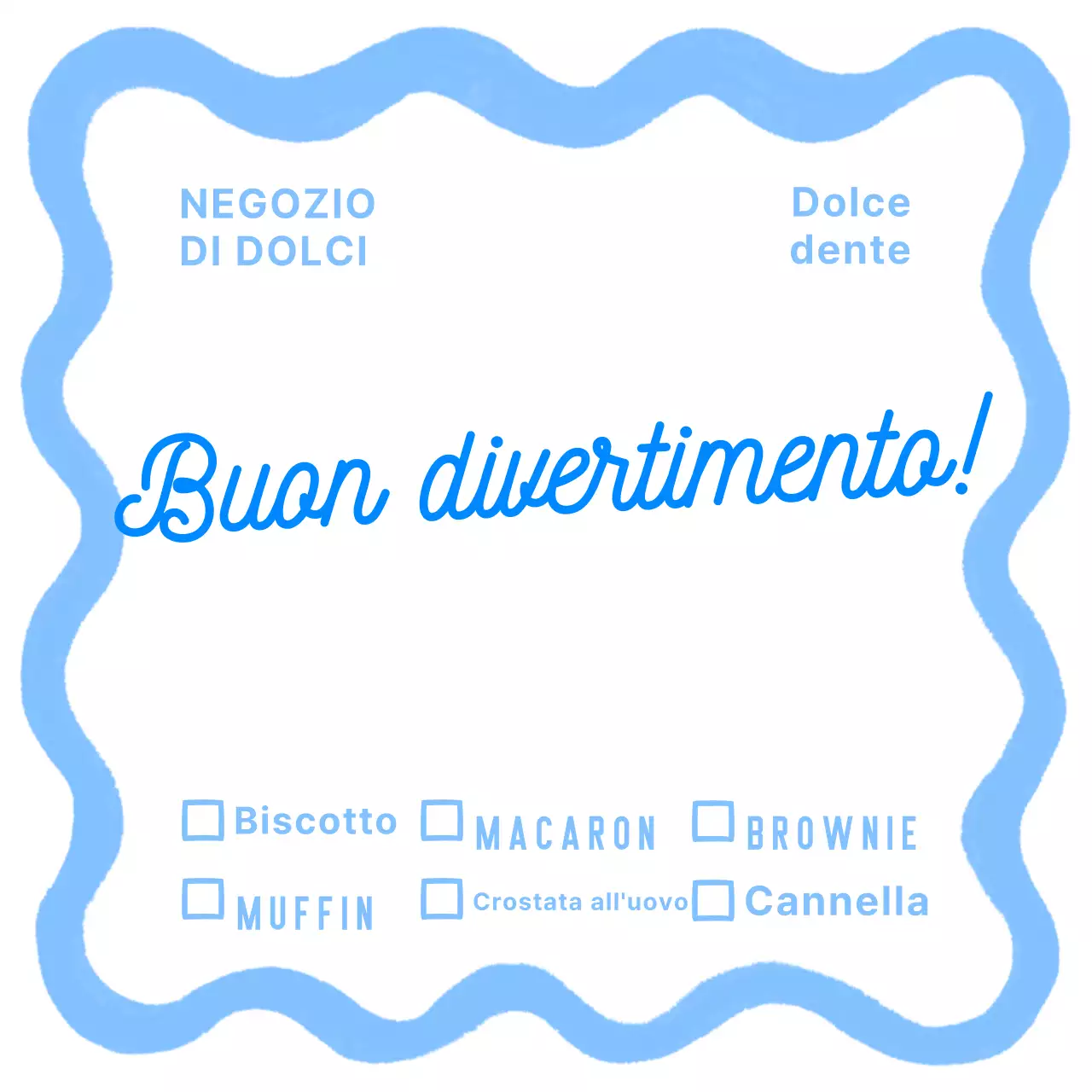 Confezione vivace alla francese