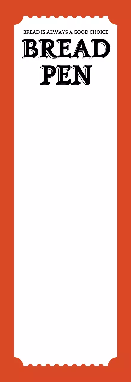 Wallpaper Barang Dagangan Pena Tiket Roti