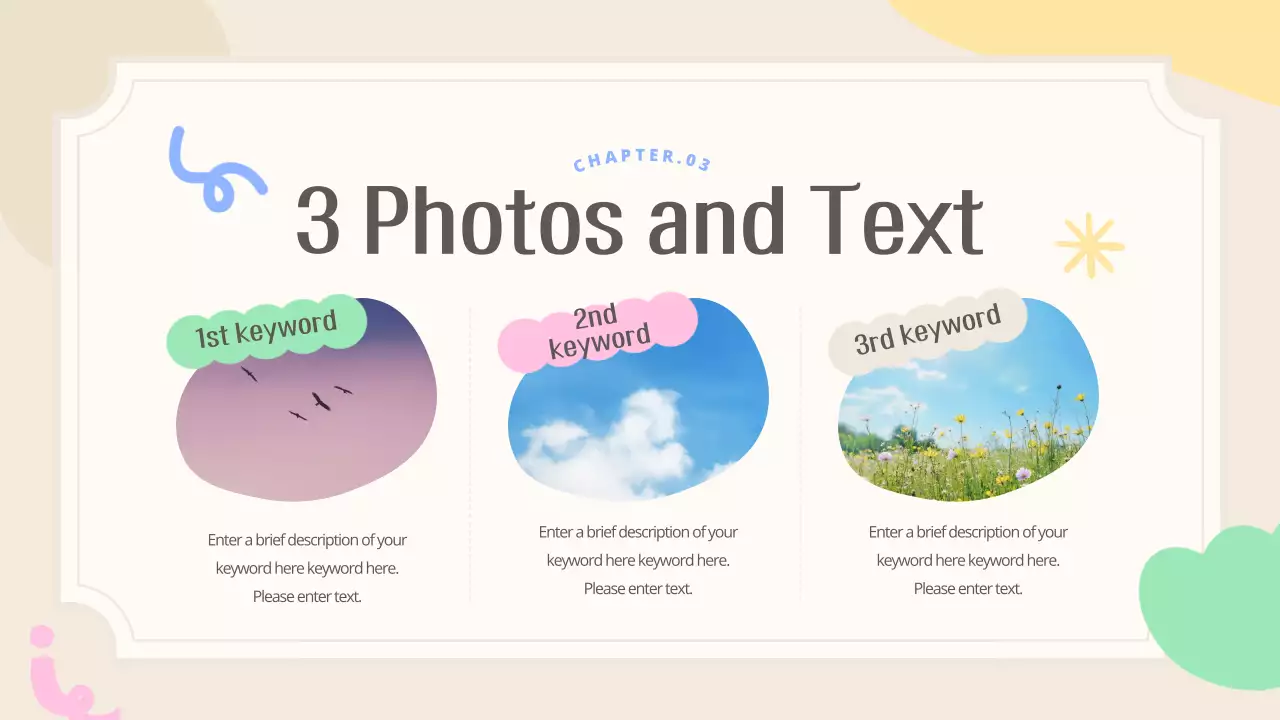 다채로운 현대 템플릿 프레젠테이션