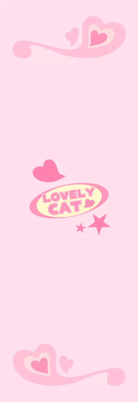 Pastel, kitschy prop long wallpaper