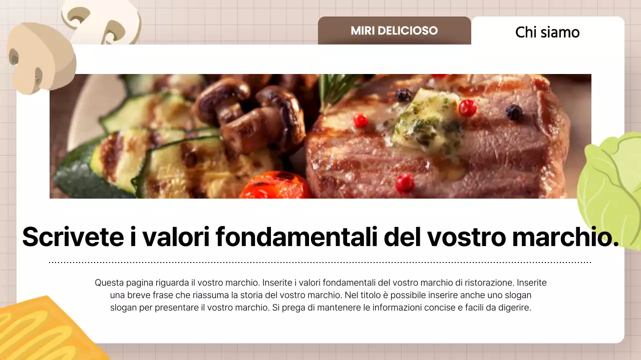 Promuovere i prodotti per la ristorazione gialla e pulita