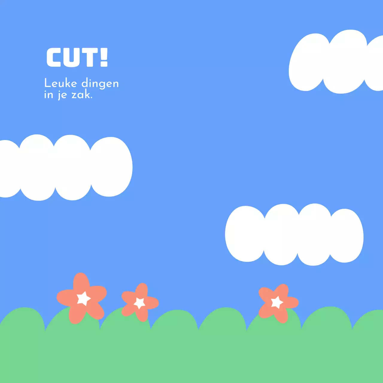 Schattig blauw behang om te pinnen