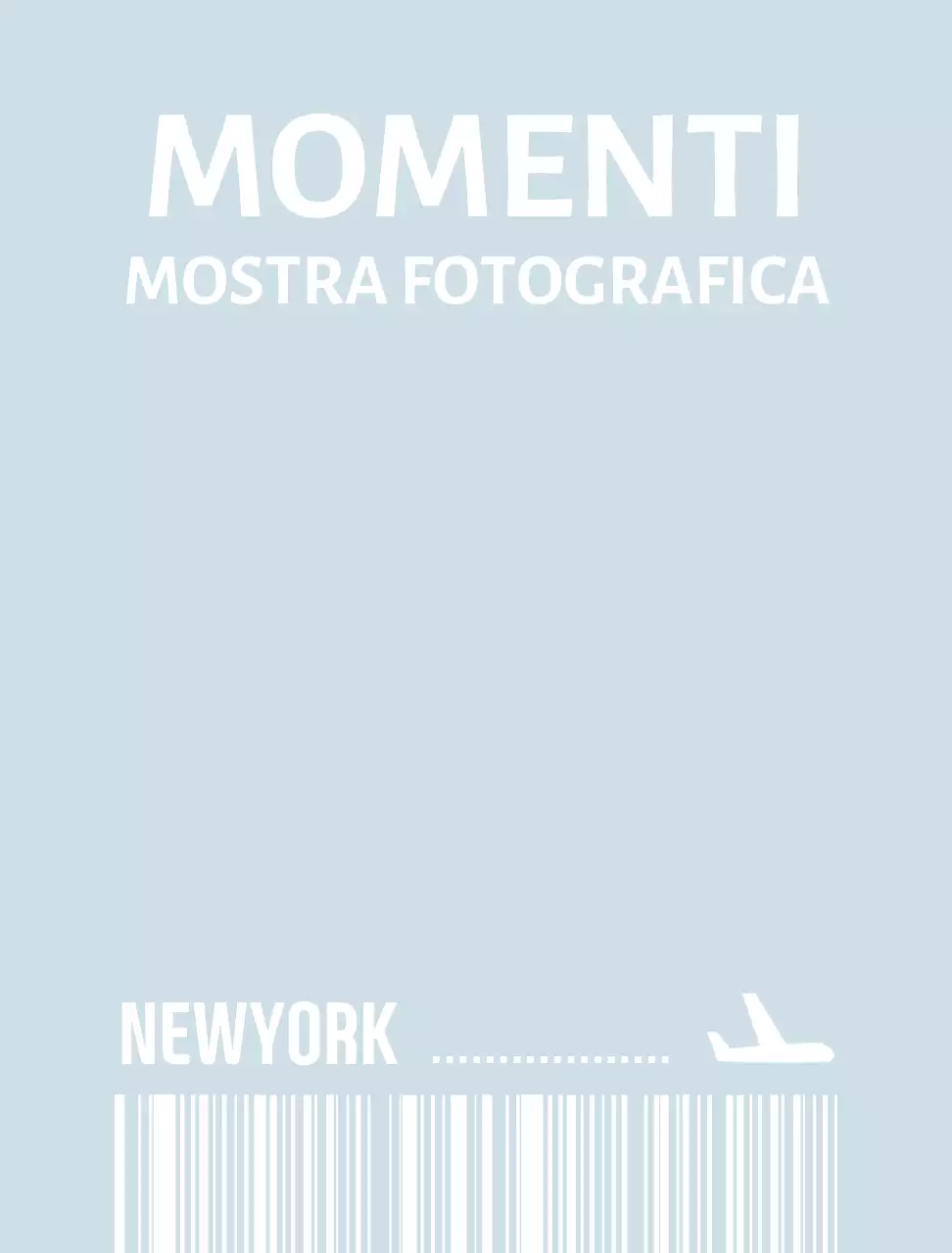 Semplice carta da parati per segnalibri a forma di biglietto aereo