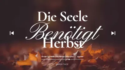 Brown Vintage Herbst Playlist Vorschaubild