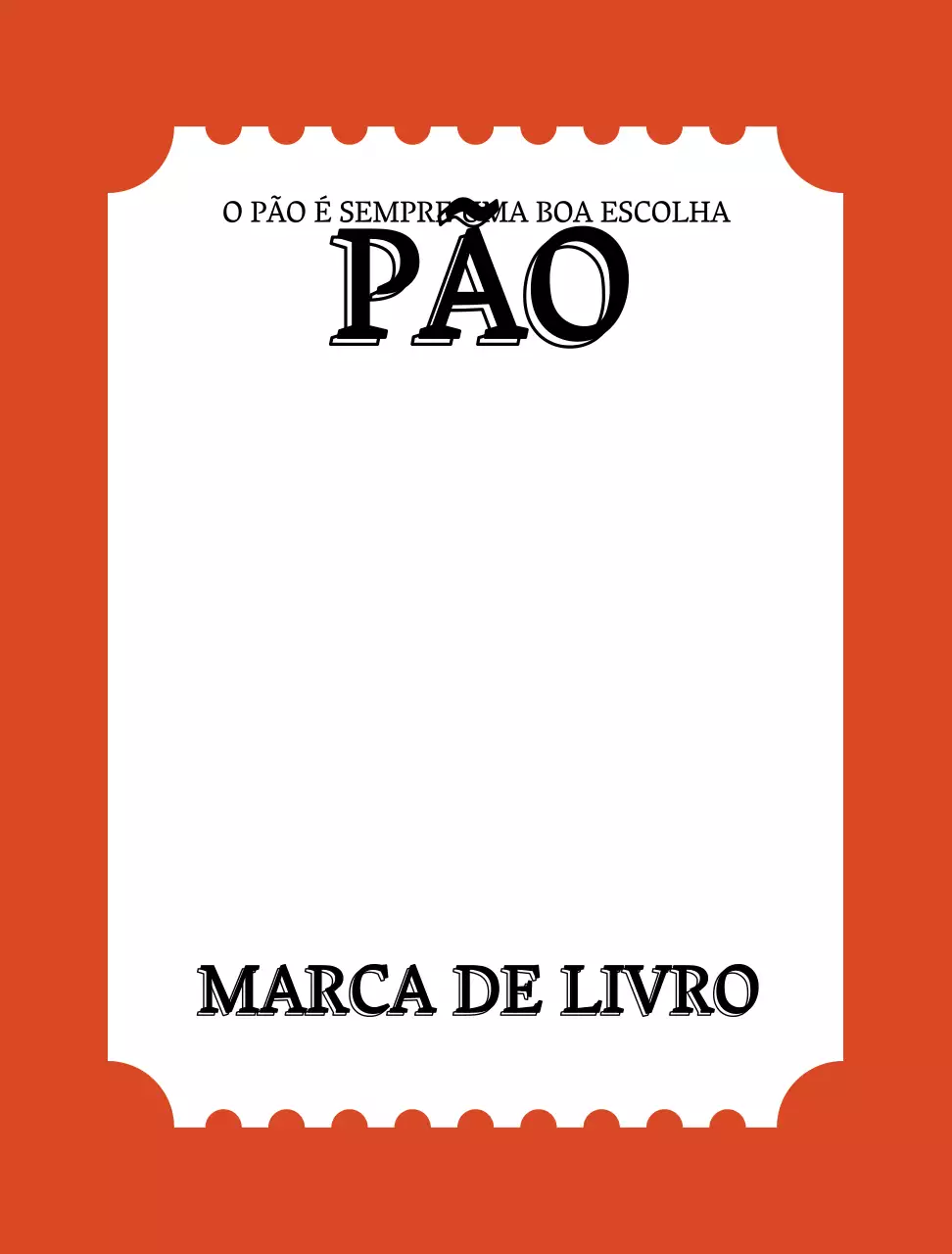 Papel de parede de Merchandise do marcador de bilhetes da padaria