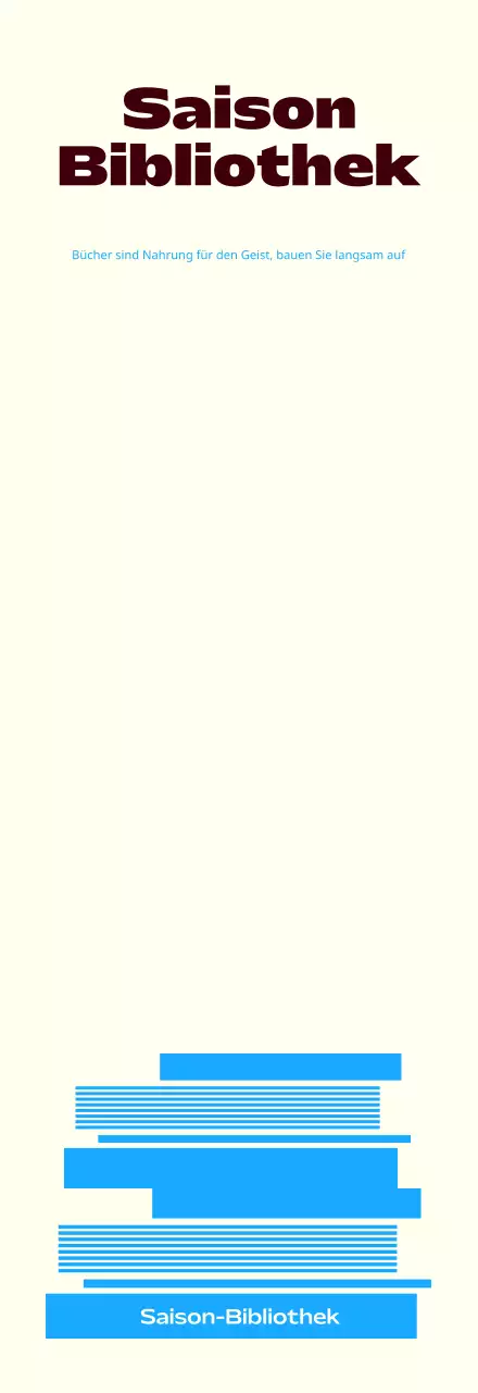 Moderne Buch-Café lange Tapete in Elfenbein