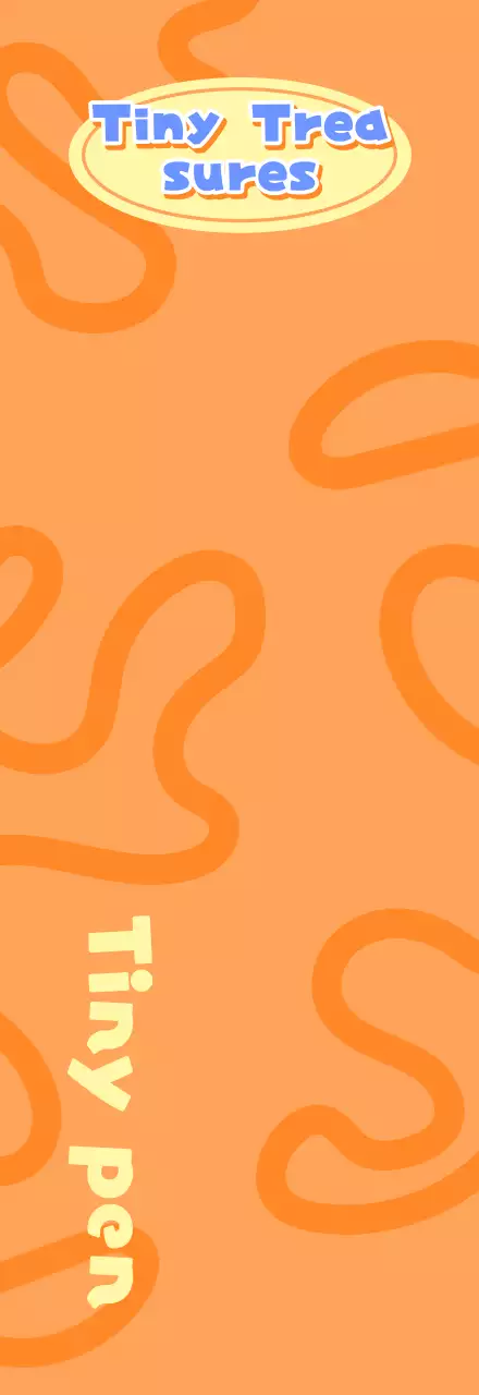 キュートでキッチュなグッズ小道具ショップのボールペンの背景紙